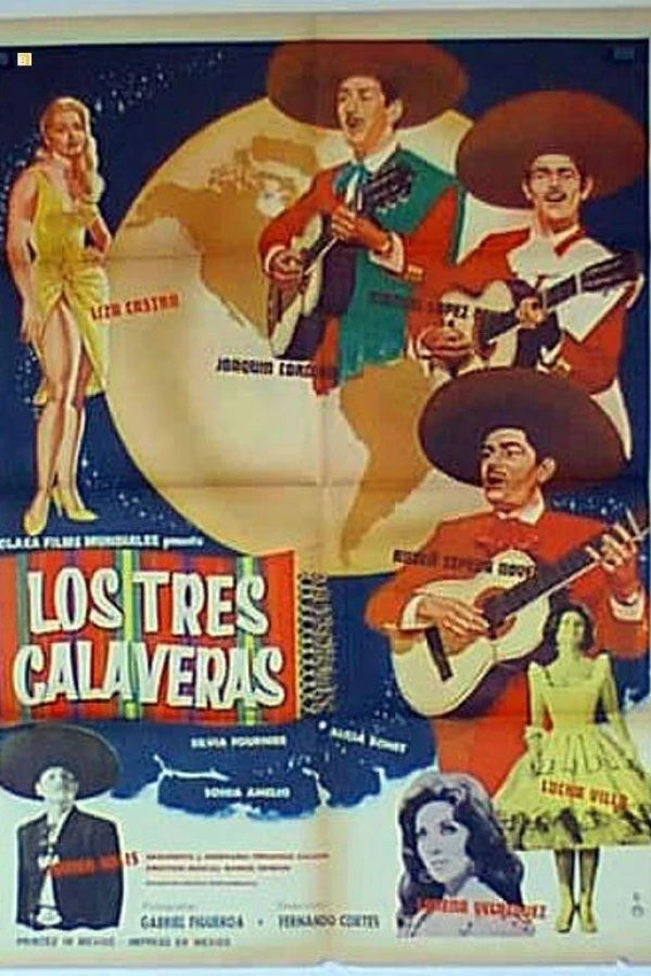 Los tres calaveras Poster