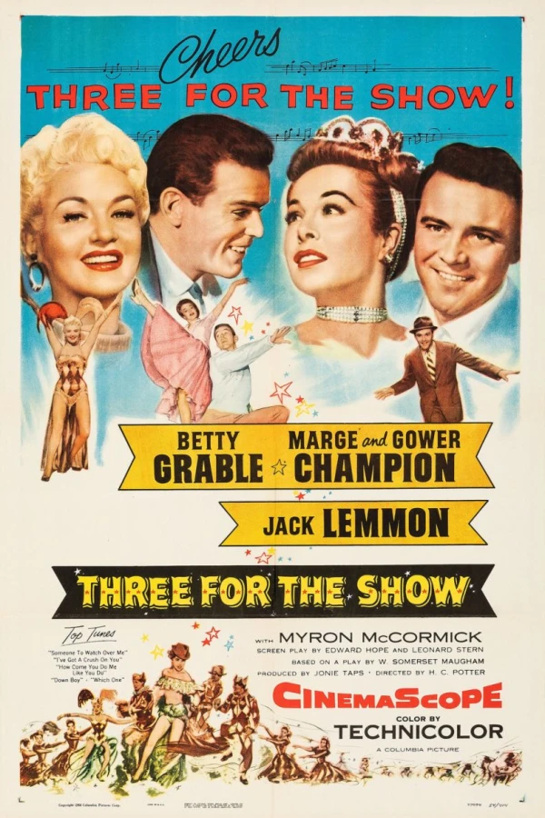 Three for the Show Poster