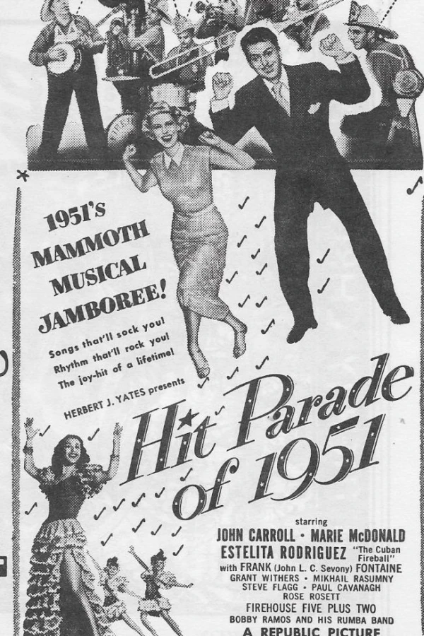 Hit Parade of 1951 Poster