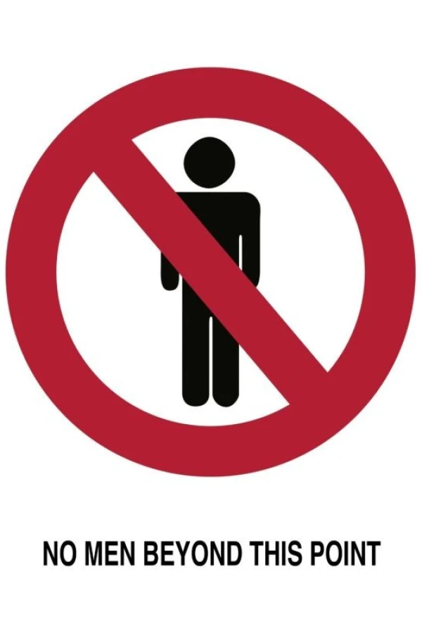 No Men Beyond This Point Poster