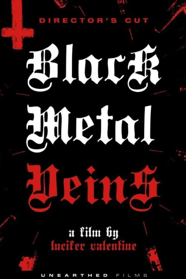 Black Metal Veins Poster