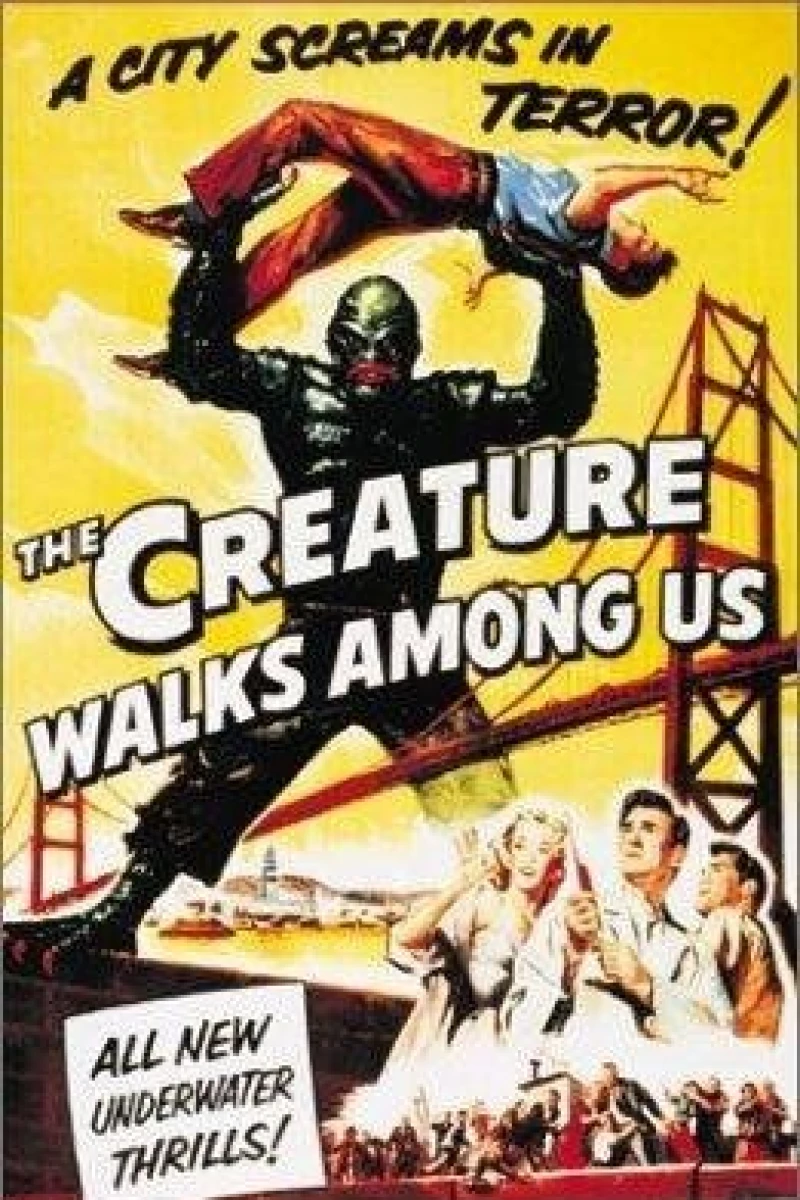 Creature 3 - The Creature Walks Among Us (1956) Poster
