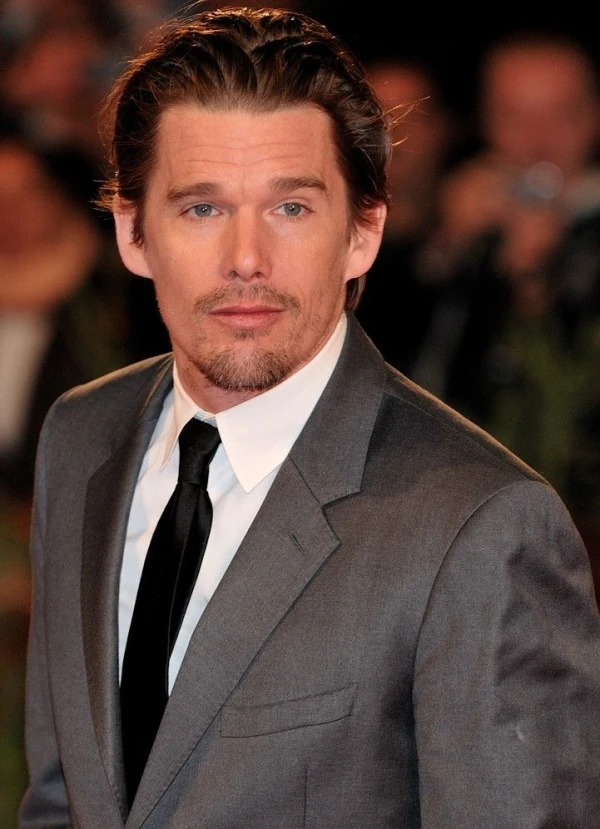 <strong>Ethan Hawke</strong>. Image by Nicolas Genin.