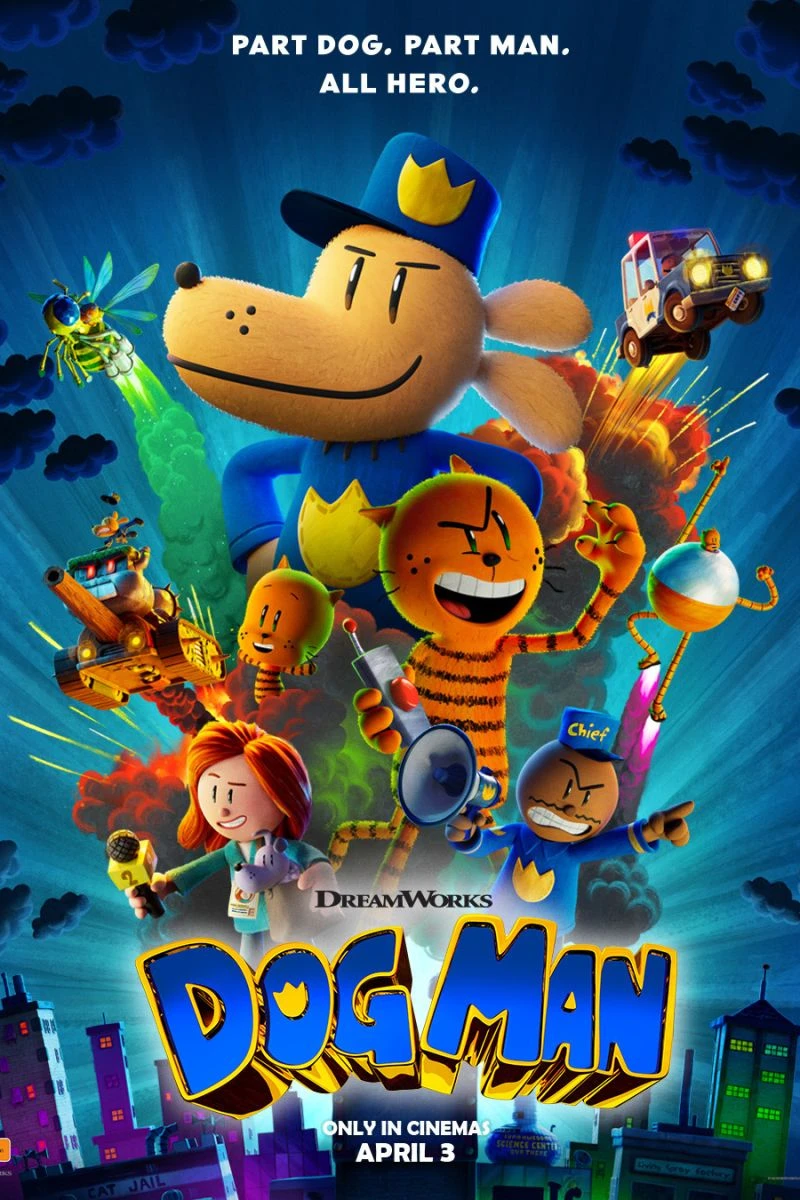 Dreamworks Dog Man Poster