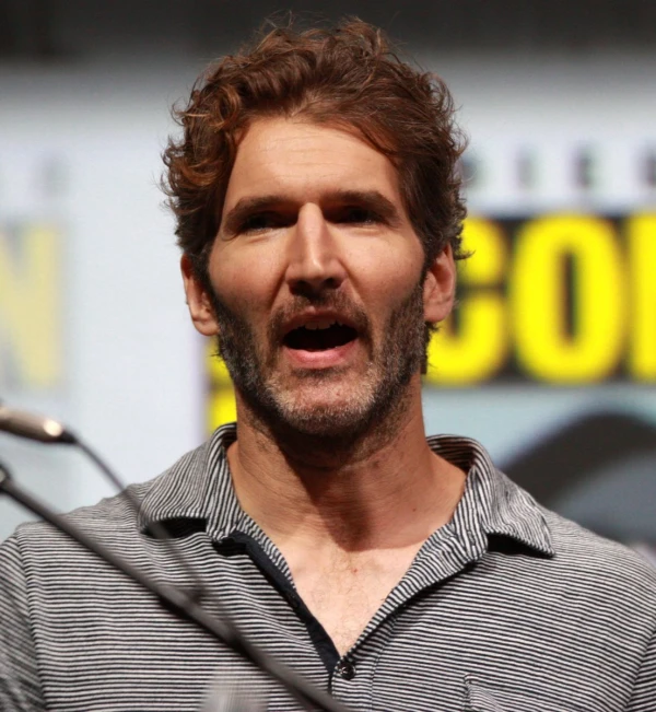 <strong>David Benioff</strong>. Image by Gage Skidmore.