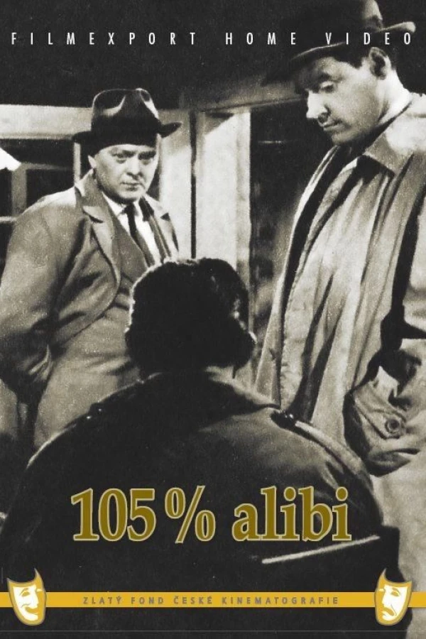 A 105 p.c. Alibi Poster