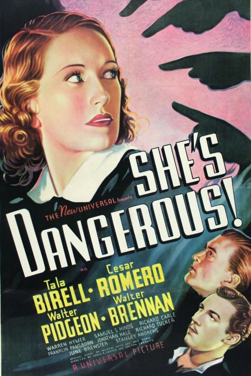 She's Dangerous Poster