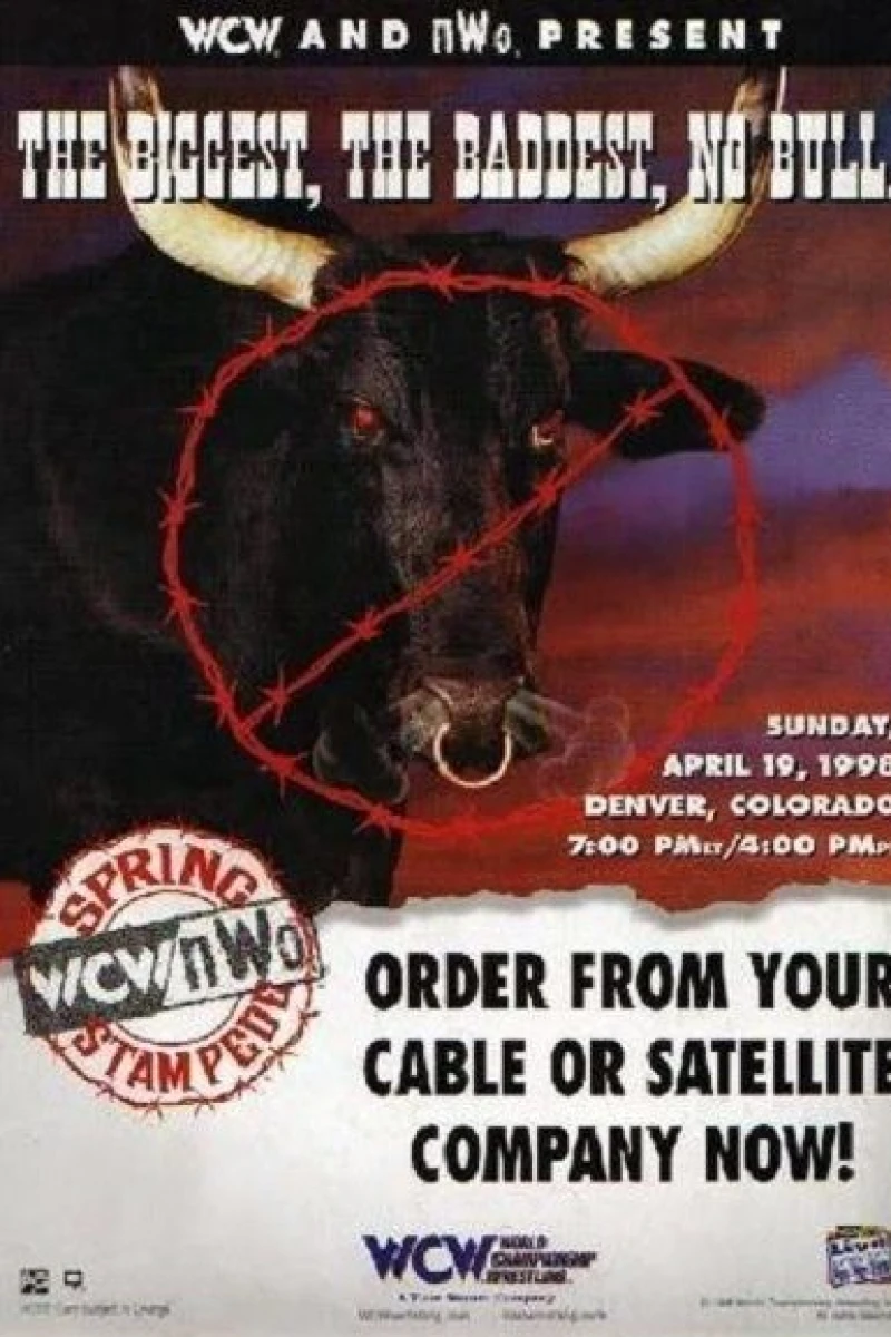 WCW/NWO Spring Stampede Poster