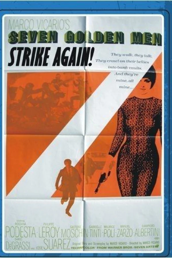 Marco Vicario's Seven Golden Men Strike Again! Poster