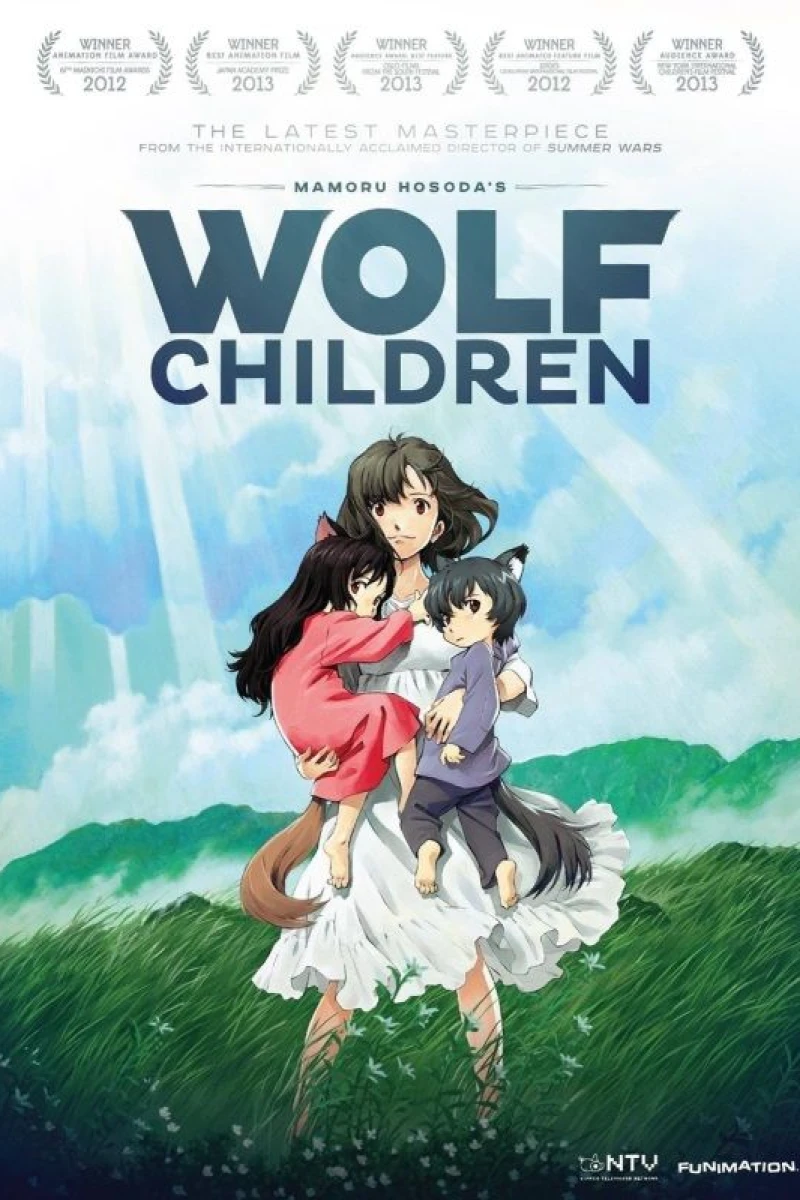 The Wolf Children Ame and Yuki Poster