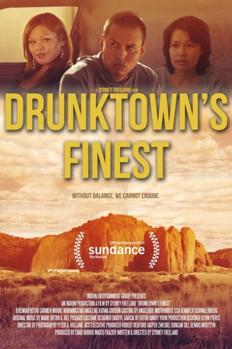 Drunk Town Finest Poster