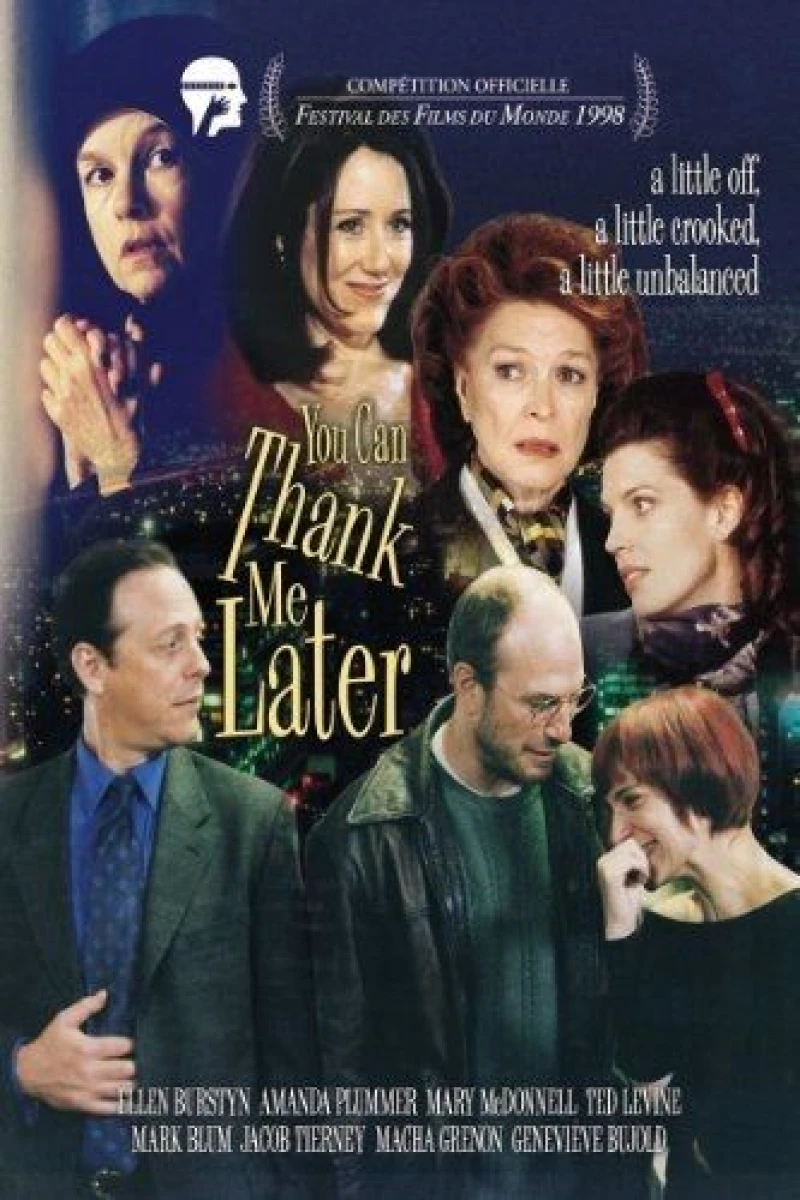 You Can Thank Me Later Poster