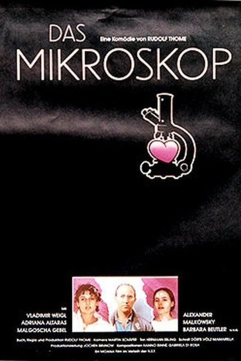 Das Mikroskop Poster