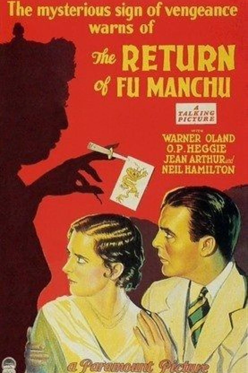 The New Adventures of Dr. Fu Manchu Poster