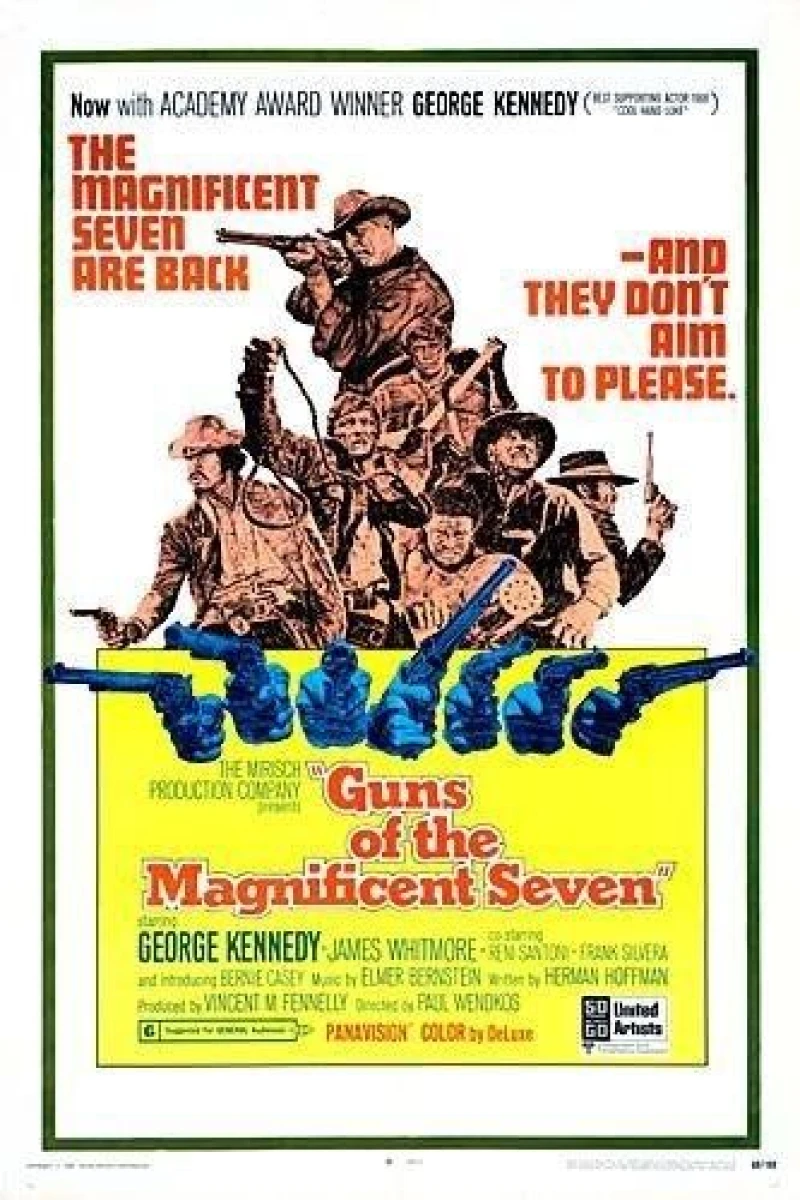 Magnificent Seven 3 - Guns of the Magnificent Seven (1969) Poster