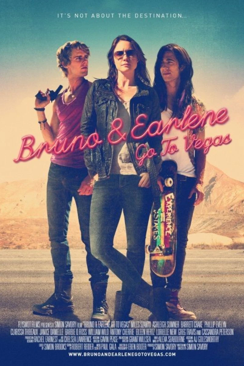 Bruno Earlene Go to Vegas Poster