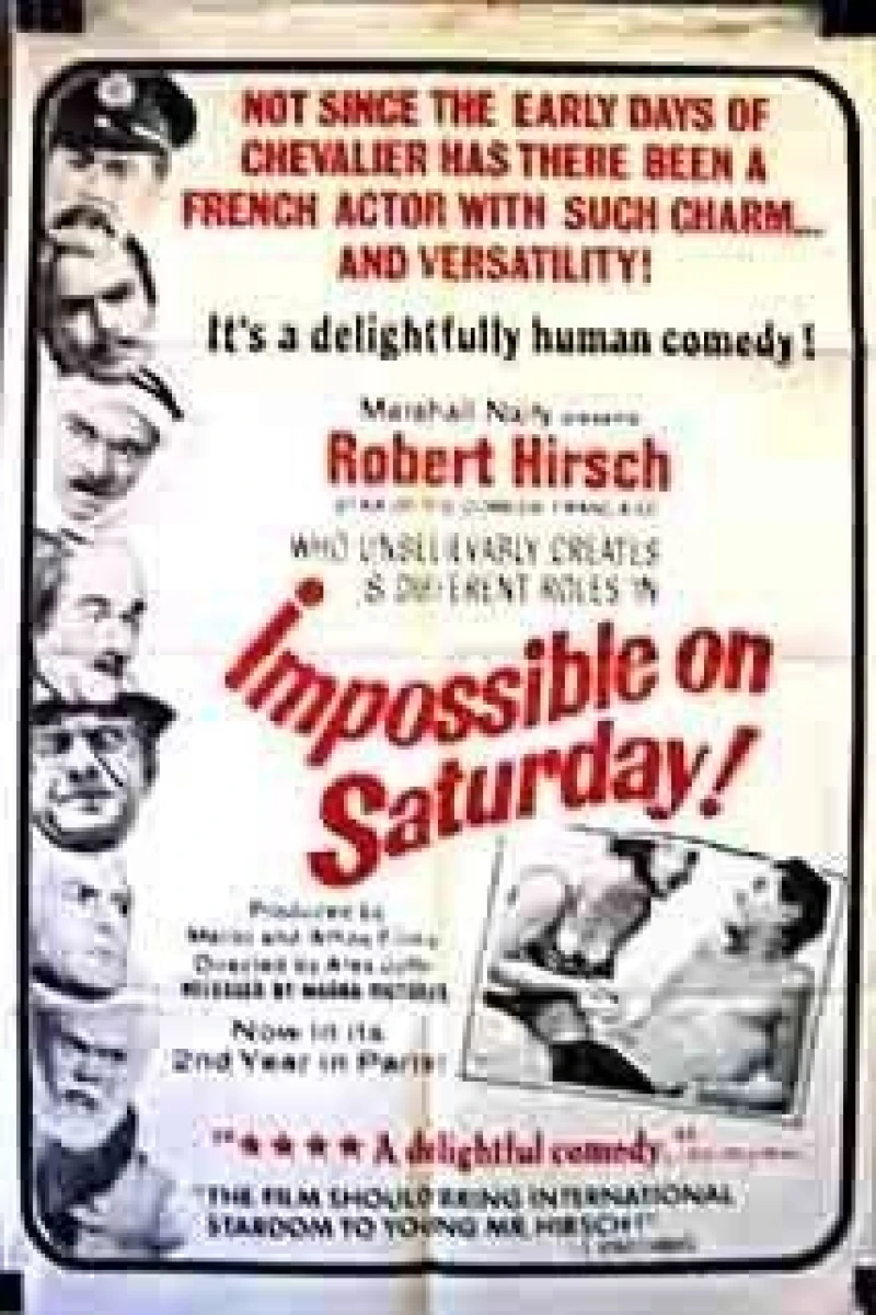Impossible on Saturday Poster