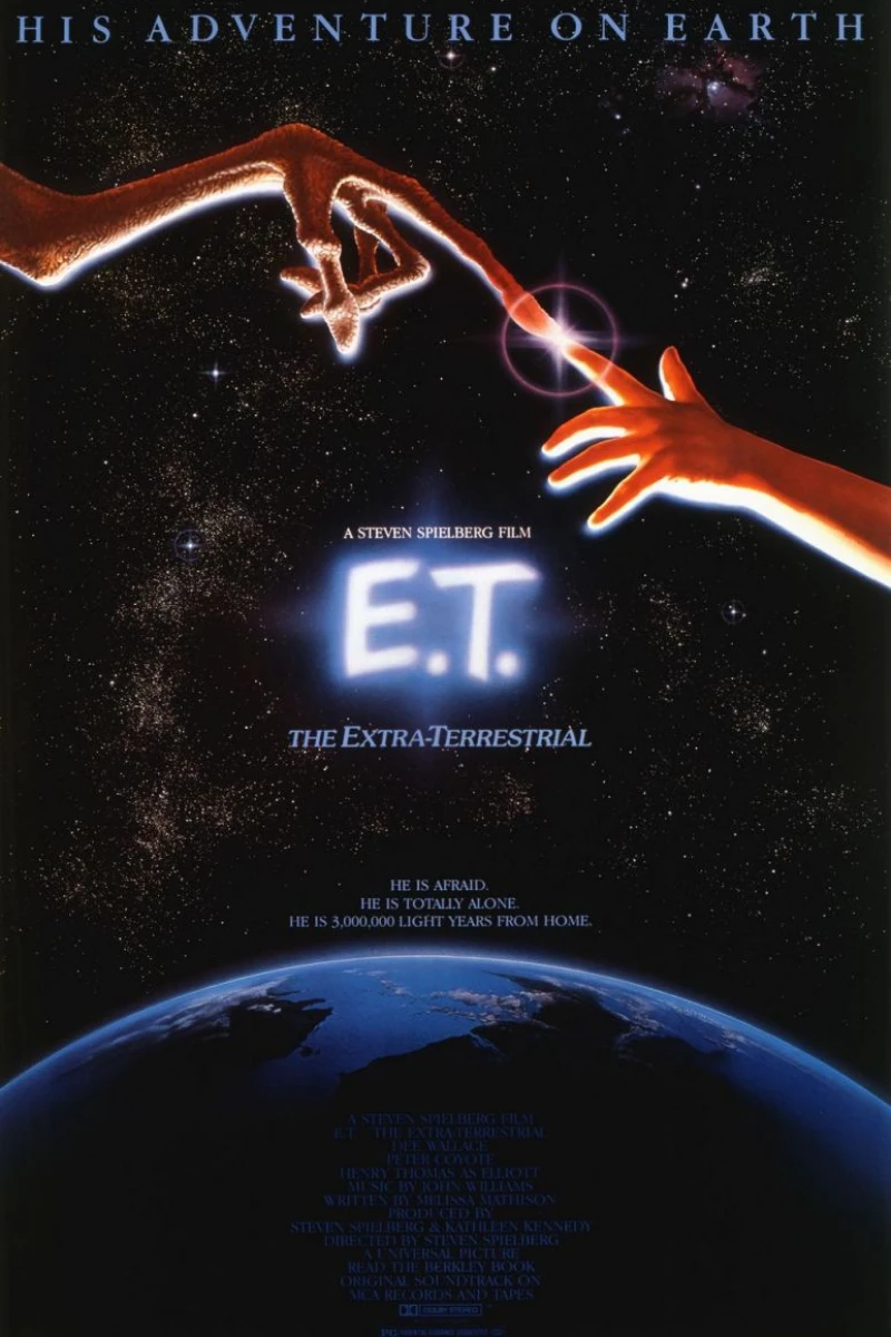 E T The Extra Terrestrial Poster