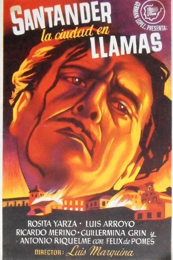 Santander, la ciudad en llamas Poster