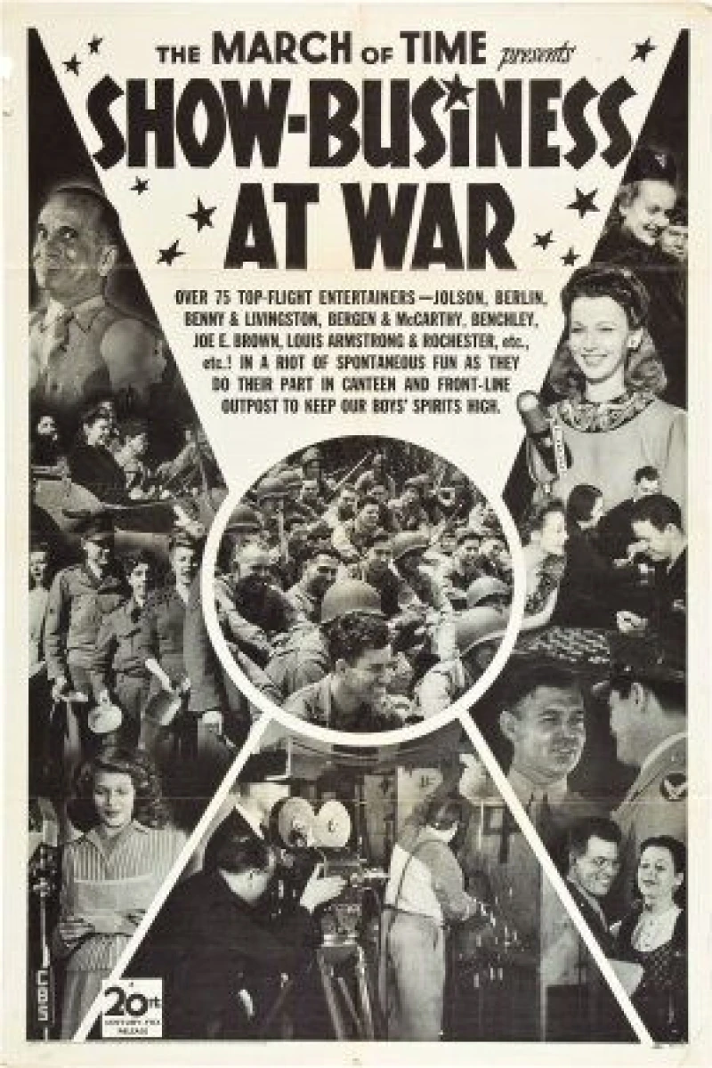 The March of Time: Show Business at War Poster