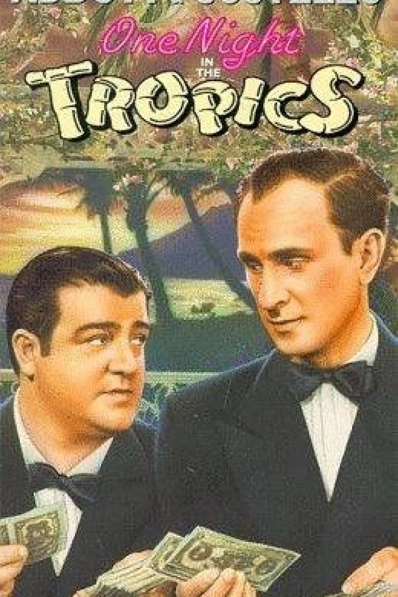 One Night in the Tropics Poster