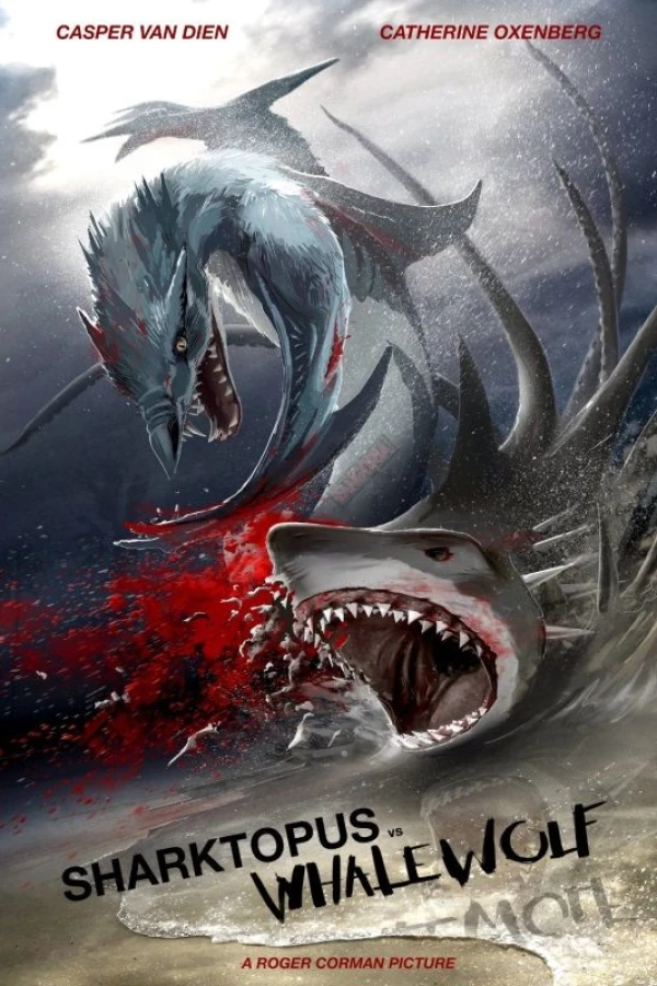 Sharktopus vs. Whalewolf Poster