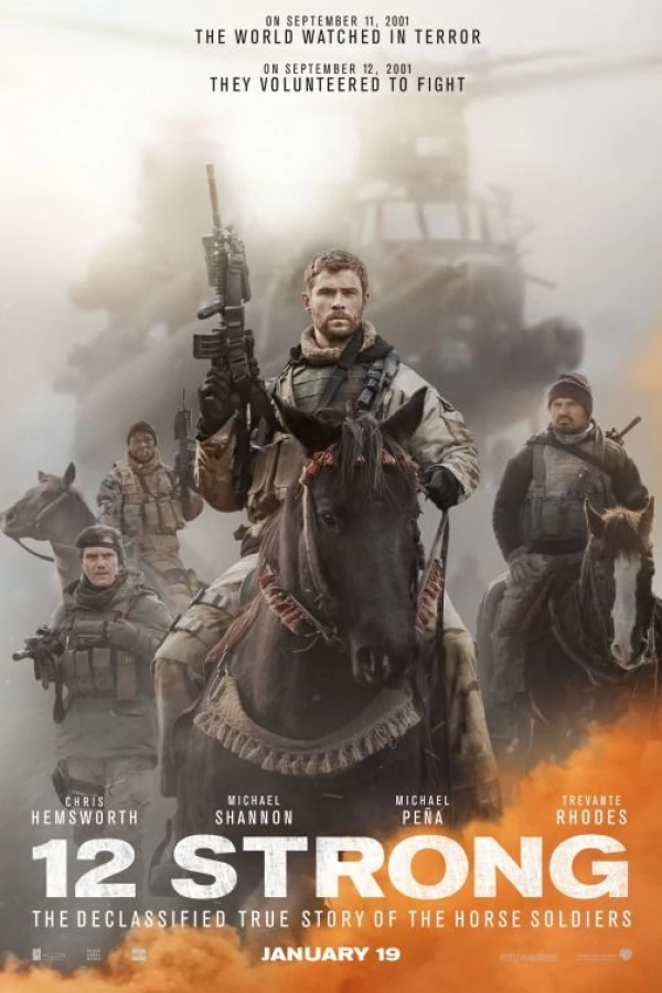 12 Strong: The Declassified True Story of the Horse Soldiers Poster
