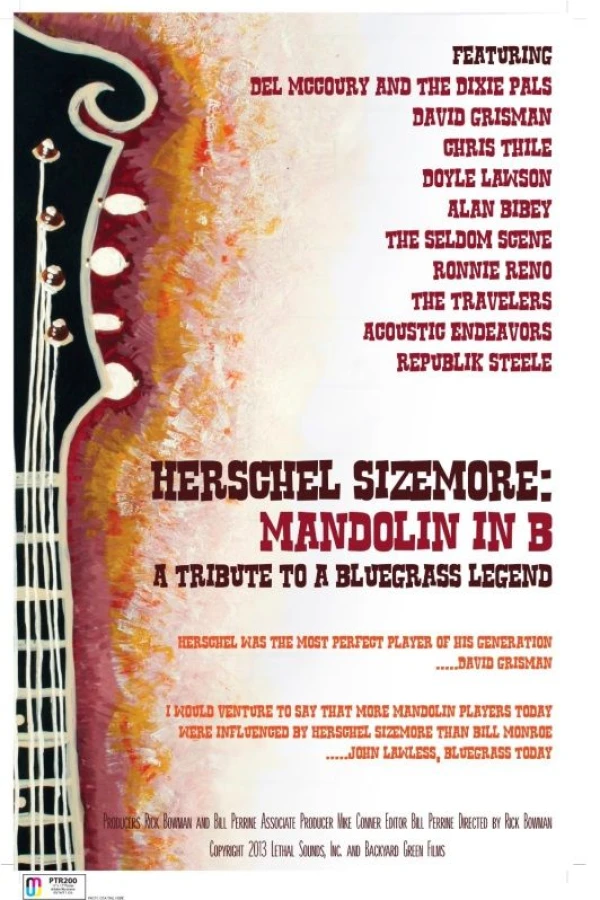 Herschel Sizemore: Mandolin in B Poster