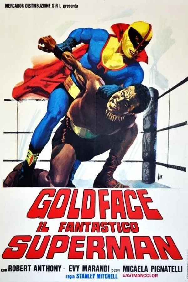 Goldface, the Fantastic Superman Poster