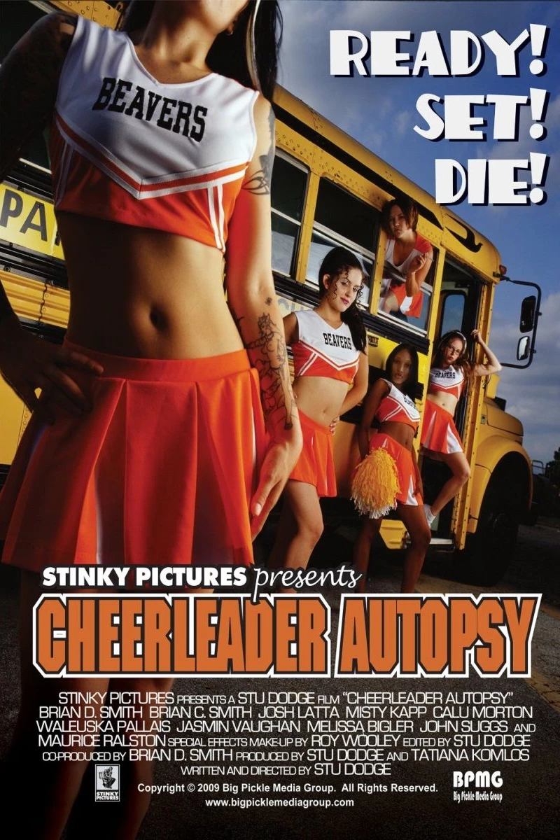 Cheerleader Autopsy Poster