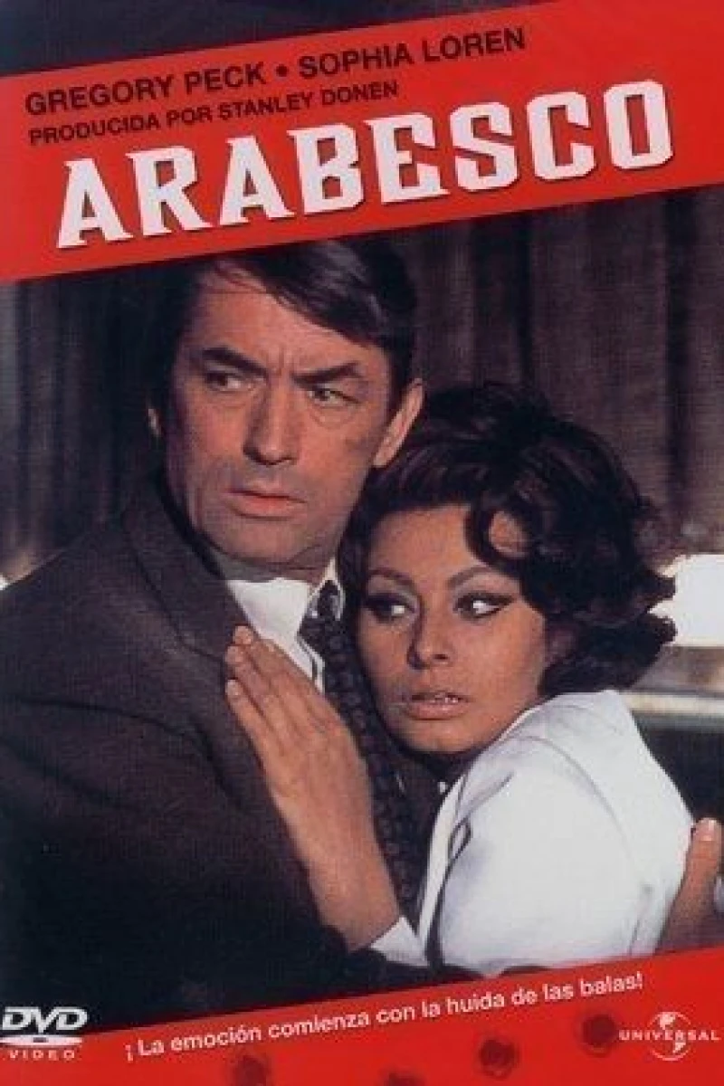 Stanley Donen's Arabesque Poster