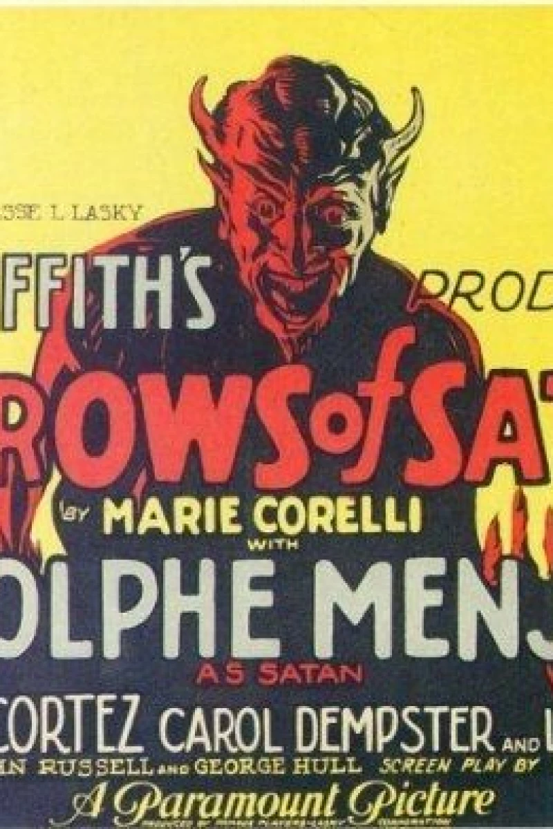 The Sorrows of Satan Poster