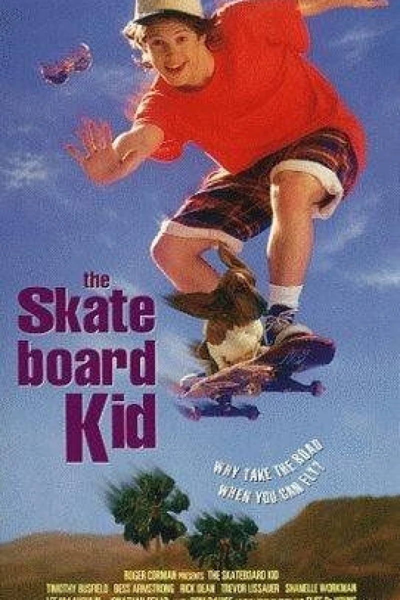 The Skateboard Kid Poster