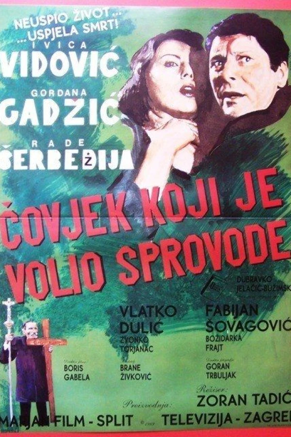 Covjek koji je volio sprovode Poster