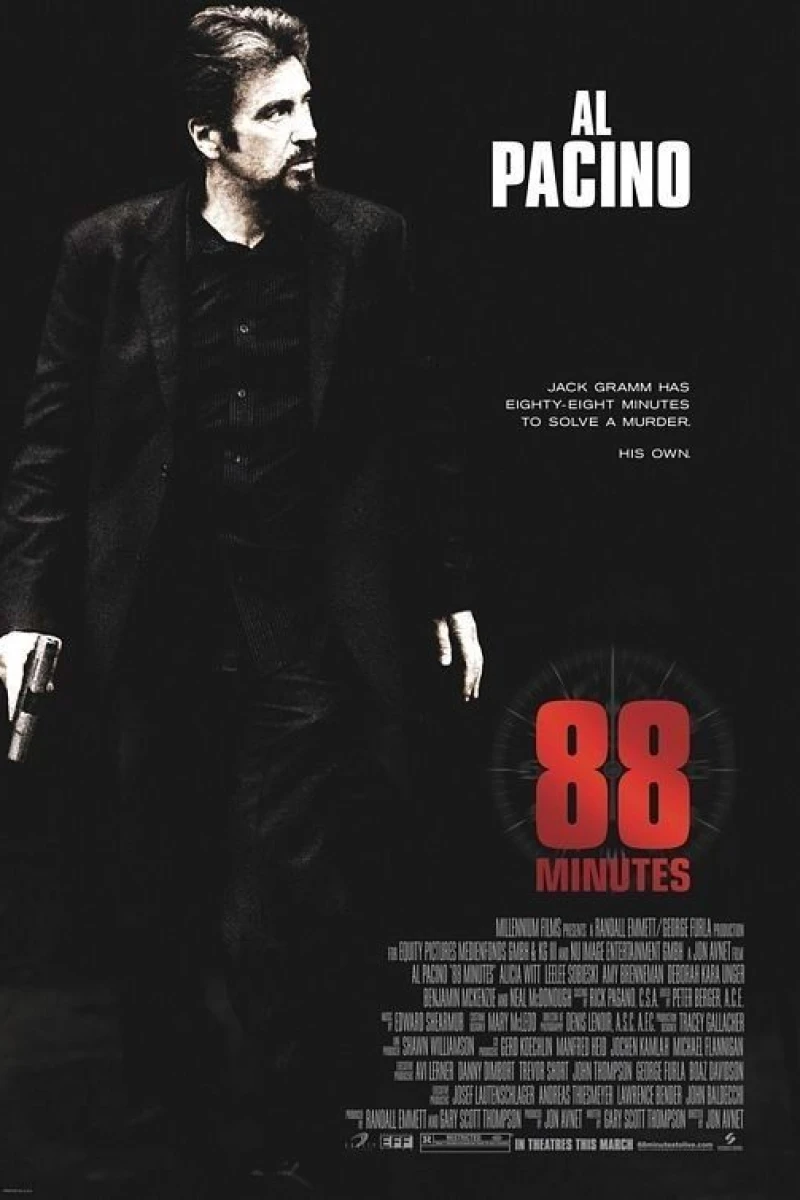 88 Minutes Poster