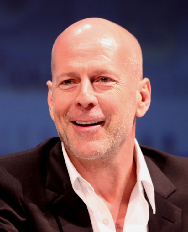 <strong>Bruce Willis</strong>. Image by Gage Skidmore.