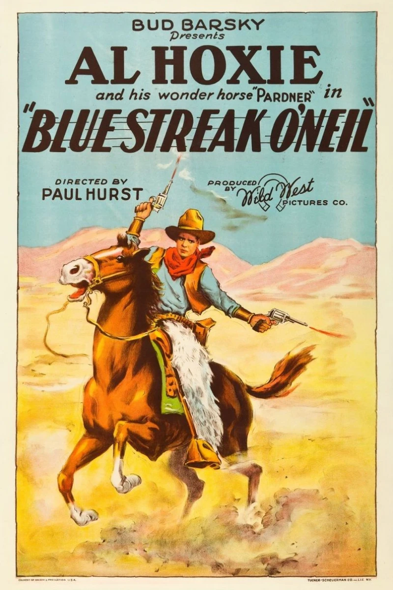 Blue Streak O'Neil Poster