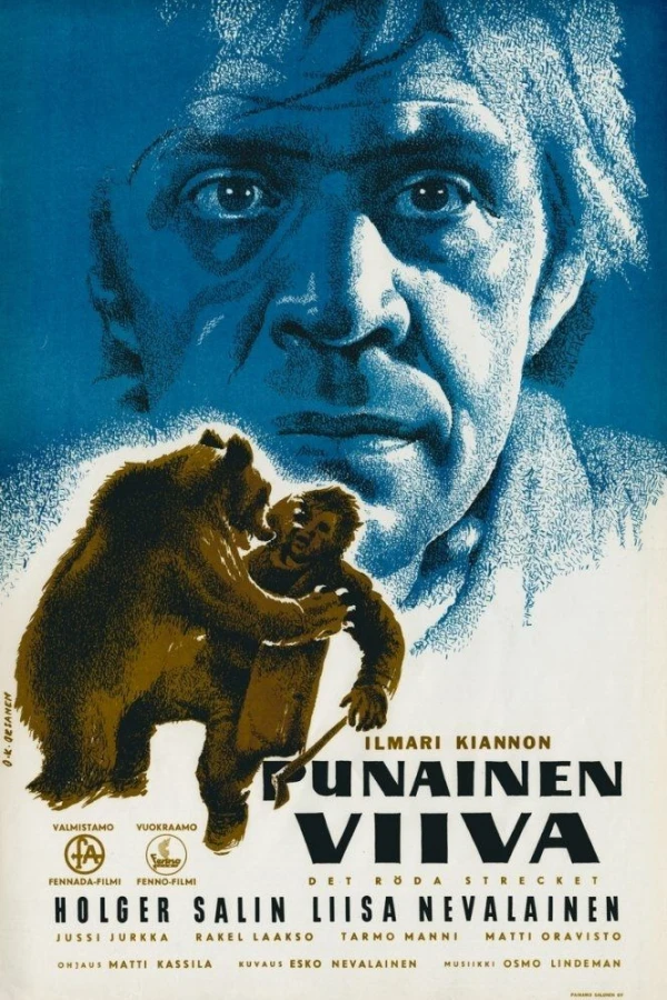 Punainen viiva Poster