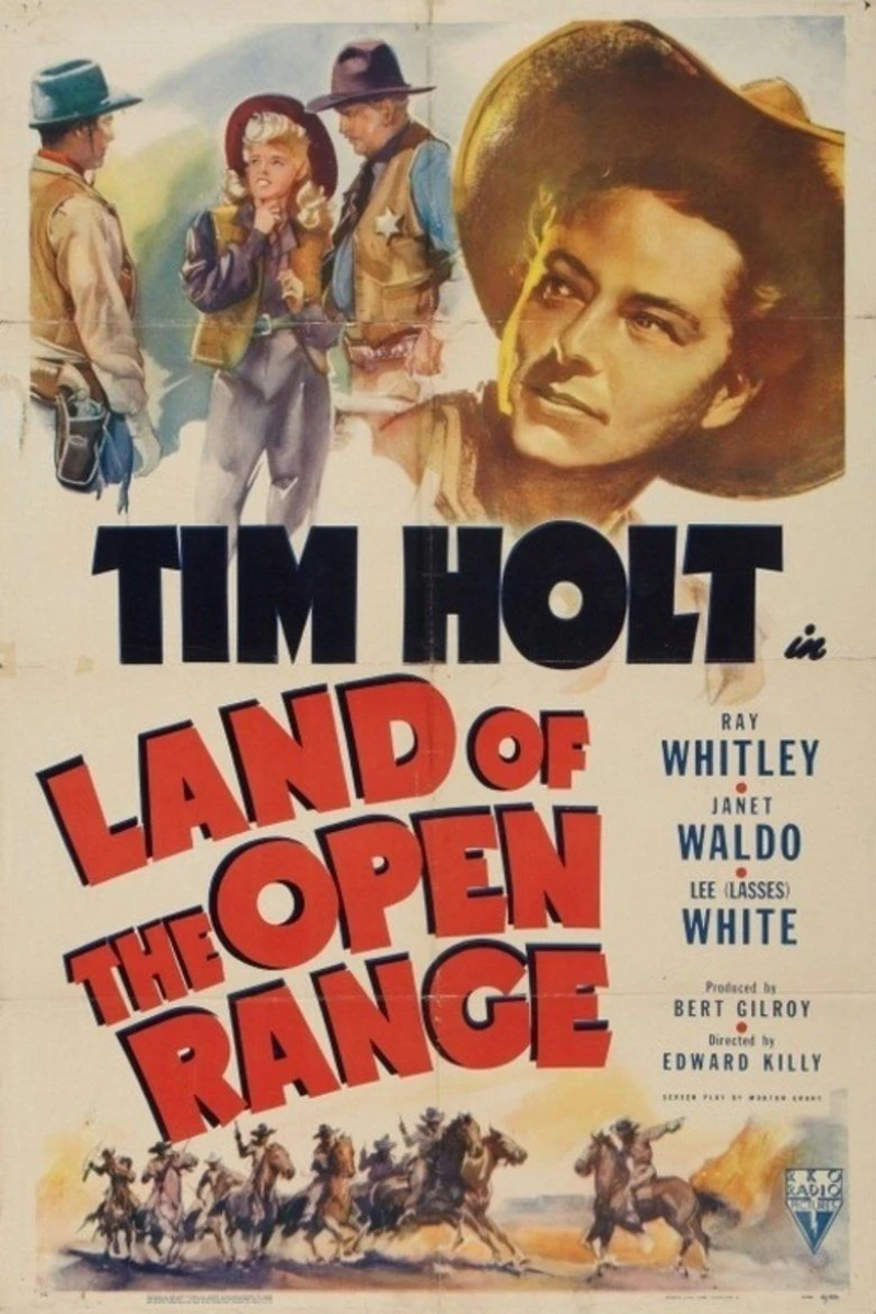 Land of the Open Range Poster