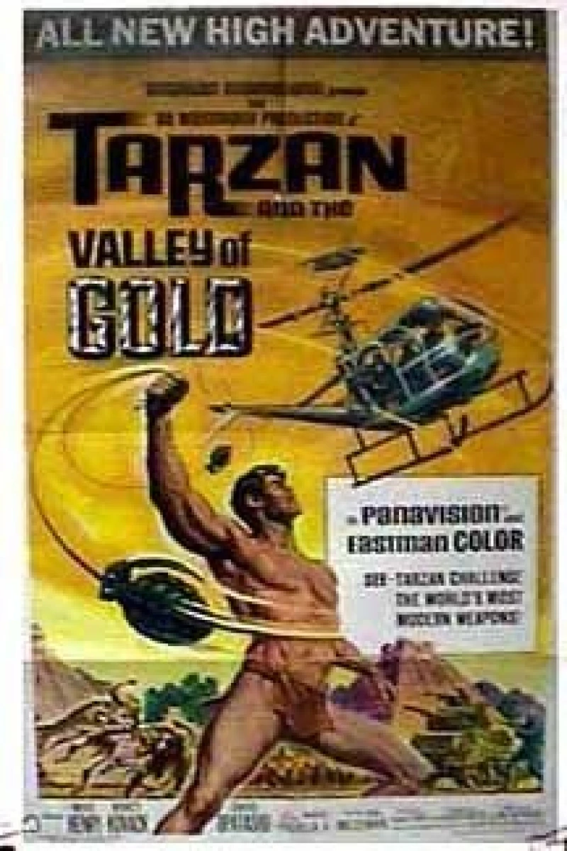 Tarzan and the Valley of Gold Poster