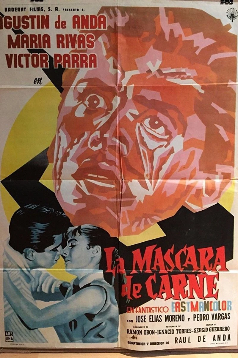 La máscara de carne Poster