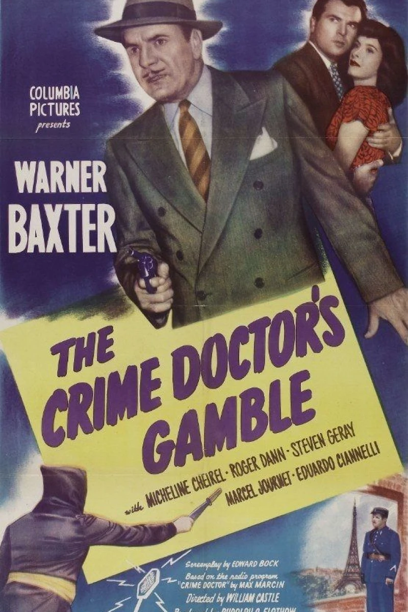 Crime Doctor's Gamble Poster