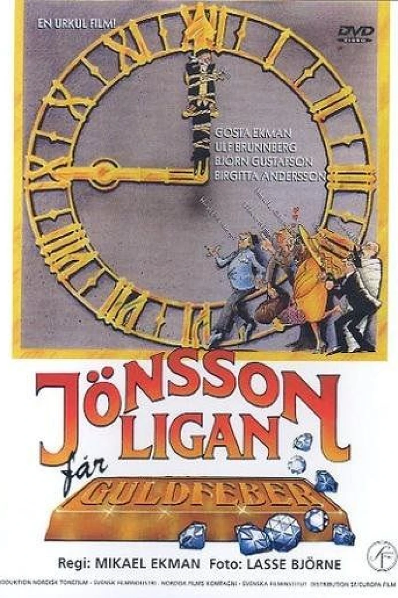 Jönssonligan får guldfeber Poster