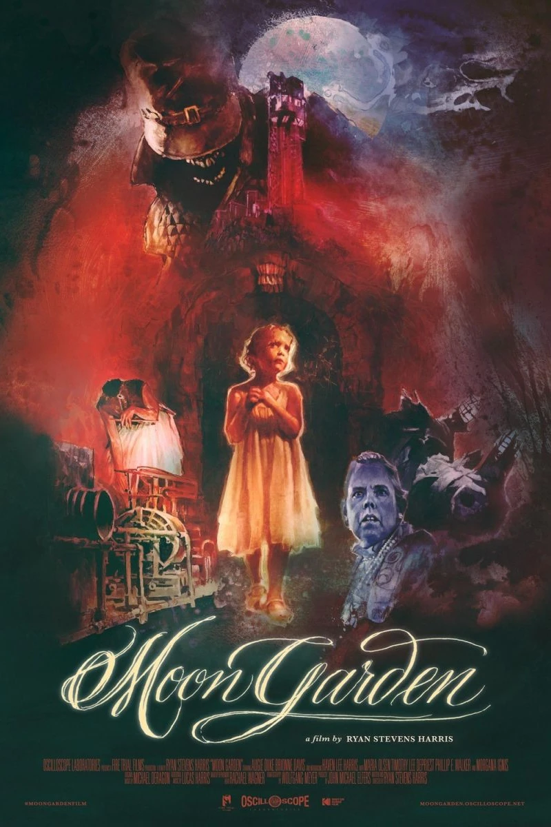 Moon Garden Poster