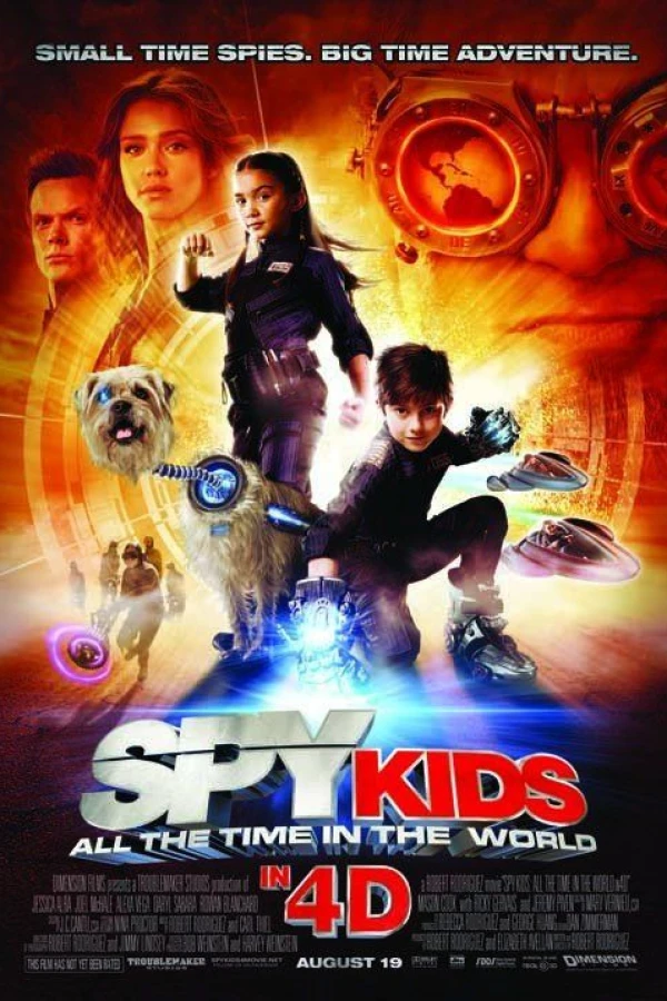 Spy Kids: All the Time in the World in 4D Poster
