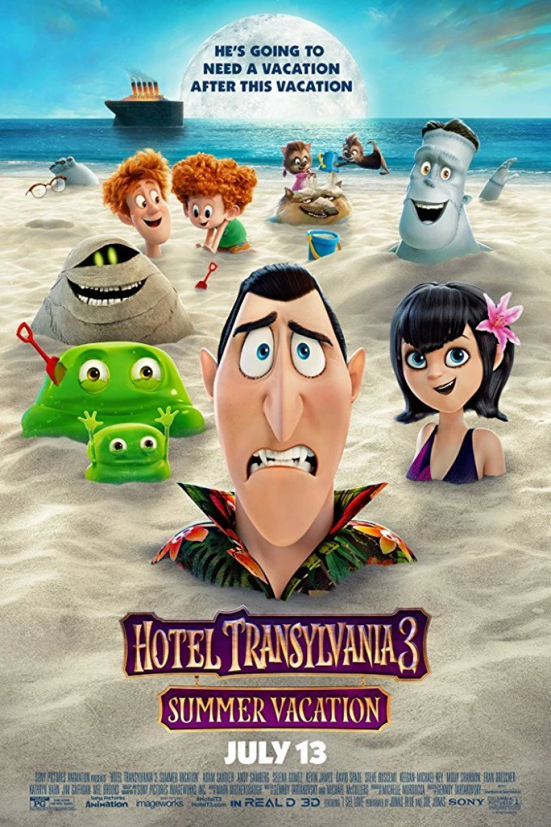 Hotel Transylvania 3: A Monster Vacation Poster