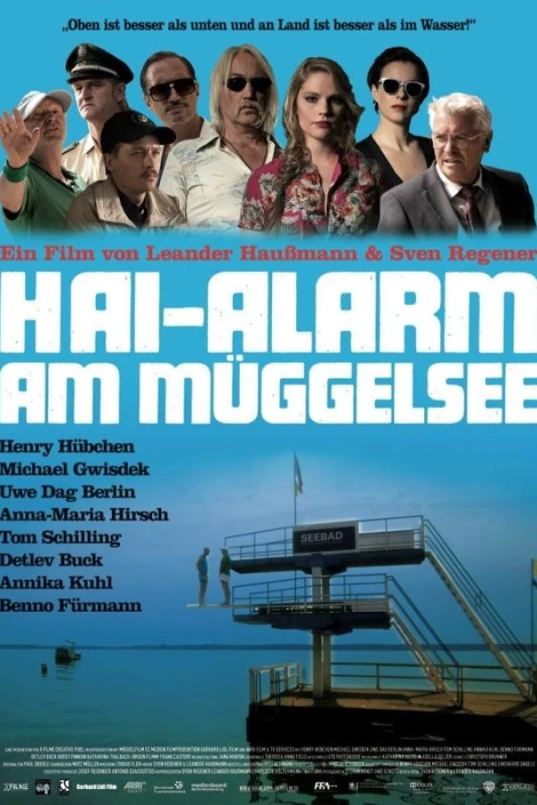 Hai-Alarm am Müggelsee Poster