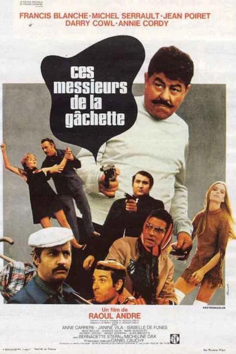 Ces messieurs de la gâchette Poster