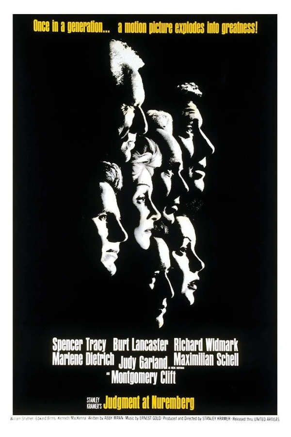 Judgment at Nuremberg Poster