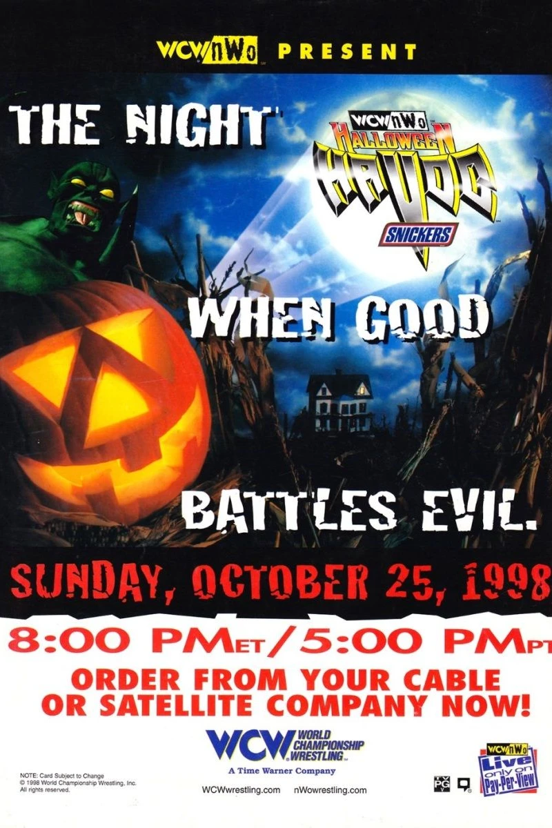 WCW/NWO Halloween Havoc Poster